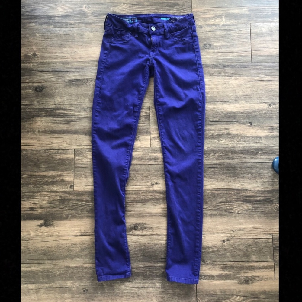 Fade to Blue Skin y Jeans in Purple Sz 25